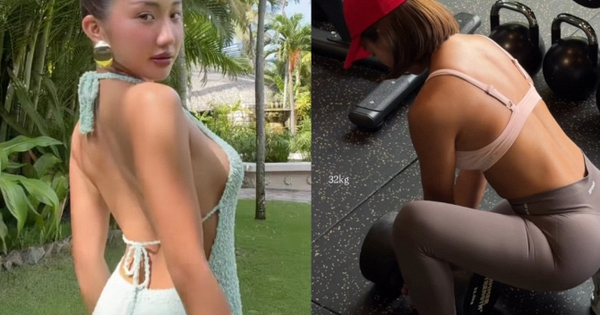 Huyền 204 khoe dáng quyến rũ ở phòng gym, bật mí bài tập săn chắc vòng ba cực dễ áp dụng