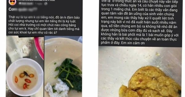'Vật thể lạ trong thức ăn' của sinh viên ở Huế: Kết quả xác minh thế nào?