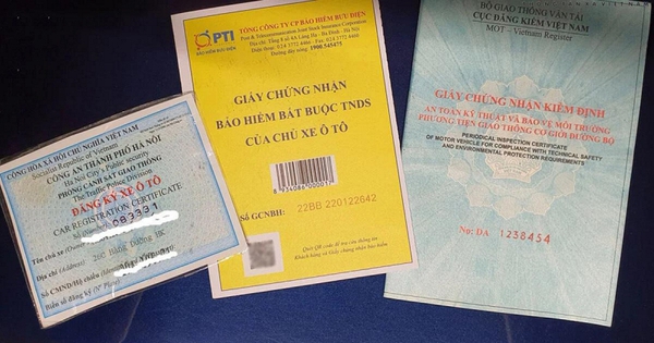 Từ 18/5, 4 loại giấy tờ đăng kiểm chính thức thay bằng dữ liệu số