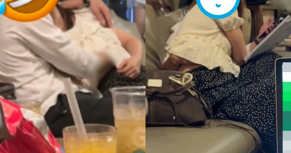 Đôi nam nữ có hành động phản cảm giữa quán cà phê Hà Nội, nhiều khách hàng bức xúc: “Thiếu ý thức nơi công cộng”