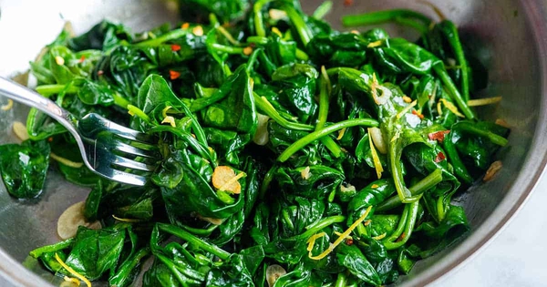 Loại rau nhiều sắt hơn thịt bò, là 