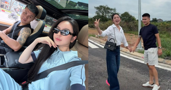 Gặp cảnh Quang Hải nắm tay tình tứ Chu Thanh Huyền ở vườn vải