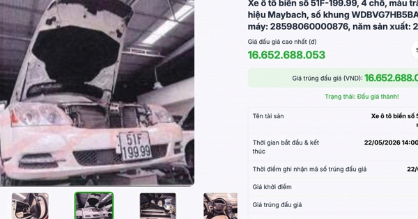 Người trúng đấu giá chiếc Maybach của bà Trương Mỹ Lan với giá 16,6 tỷ đồng