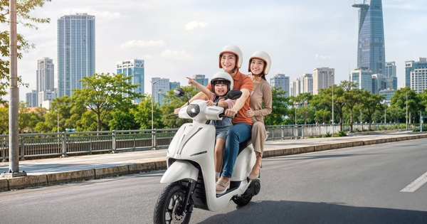 Hãng có xe máy điện “đi xa nhất VN” ra mắt xe mới: Cốp to gấp rưỡi LEAD, chạy 200km/sạc