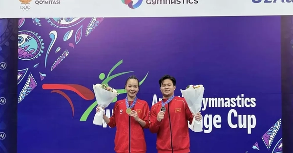 Thể dục dụng cụ Việt Nam có huy chương vàng giải thế giới