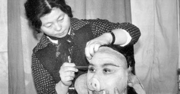 Ảnh hậu trường đen trắng quý hiếm của phim 'Tây du ký'