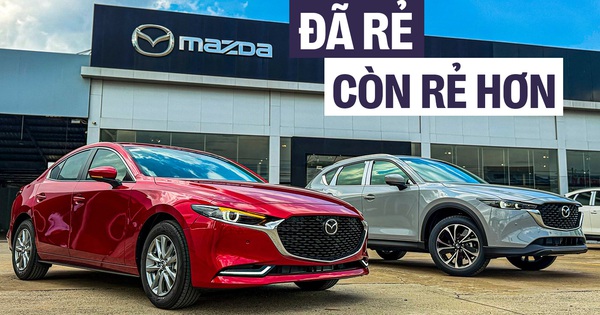 Loạt xe Mazda bản 'base' mới tiếp tục giảm giá thêm: Mazda3 từ 559 triệu đồng, CX-5, CX-8 rẻ nhất phân khúc Nhật, Hàn