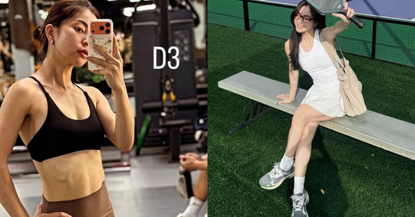Nhật Lê - mối tình năm 17 tuổi của cầu thủ nổi tiếng khoe dáng nuột nà, visual nổi bật trên sân pickleball