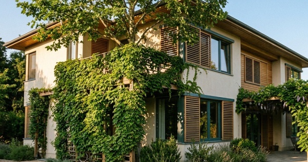 Các cách chống nóng cho tường nhà hướng Tây