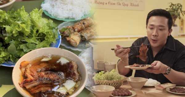 Quán bún chả bán 36 năm ở phố Yên Phụ được Trấn Thành khen “hàng ngon nhất từng ăn”, gia đình Salim cũng mê tít
