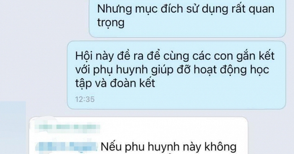 Phản đối việc trích quỹ tặng quà giáo viên quá nhiều lần, một phụ huynh nhận được tin nhắn gây bức xúc: Vì trái ý nên bị cô lập?