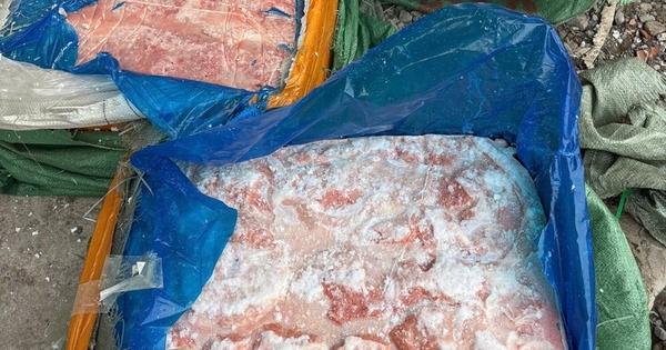 15 tấn bì lợn, xúc xích, thực phẩm đông lạnh bị thu giữ sau 1 tháng kiểm tra