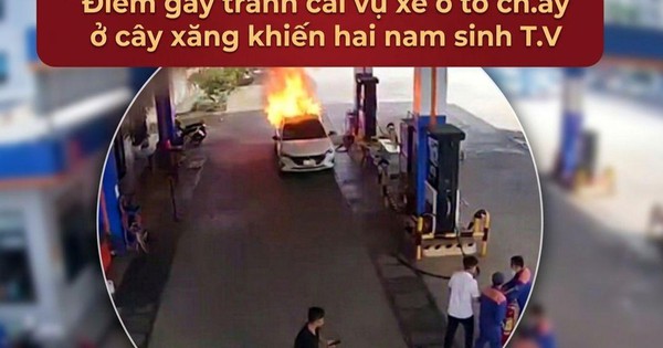 “Làm rõ ẩn ý” tài xế không mở cửa cứu hai sinh mạng trong vụ cháy xe ô tô ở cây xăng