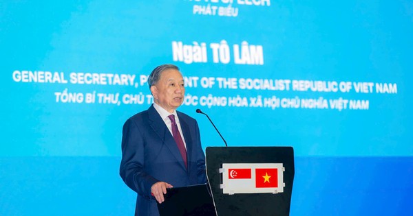 Tổng Bí thư, Chủ tịch nước Tô Lâm: Hợp tác công nghệ sẽ trở thành một trụ cột quan trọng trong quan hệ Việt Nam - Singapore