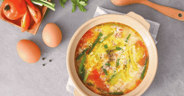 Nấu canh trứng cà chua mà thêm một bước 