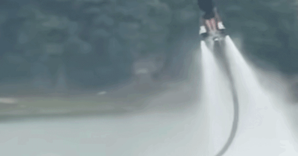 Sự cố flyboard khi đang 