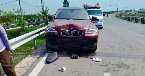 Tài xế ô tô BMW tông tử vong nguyên chủ tịch xã rồi rời khỏi hiện trường