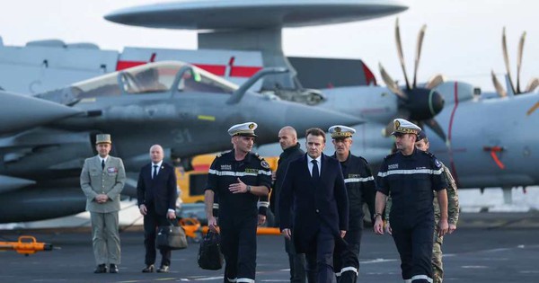 Nhóm tác chiến tàu sân bay Pháp Charles de Gaulle tiến đến eo biển Hormuz