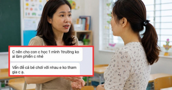 Nhắn tin cho 1 phụ huynh, bà mẹ Hà Nội nhận phản hồi sốc: Chị nên cho con học trường riêng cho khỏi bị ai làm phiền!