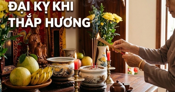 5 đại kỵ khi thắp hương