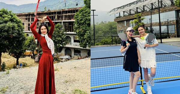 Cận cảnh biệt phủ 10.000m2 có cả biệt thự 10 phòng ngủ lẫn sân pickleball của nữ NSND 44 tuổi