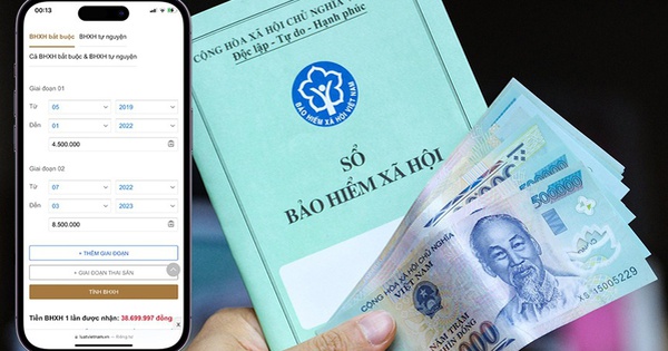 Đóng BHXH 32 năm với lương bình quân 7 triệu đồng/tháng, lao động nhận lương hưu bao nhiêu?
