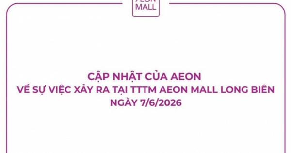 AEON Mall tiếp tục xin lỗi vụ khách hàng bị nghi lấy cắp đồ 