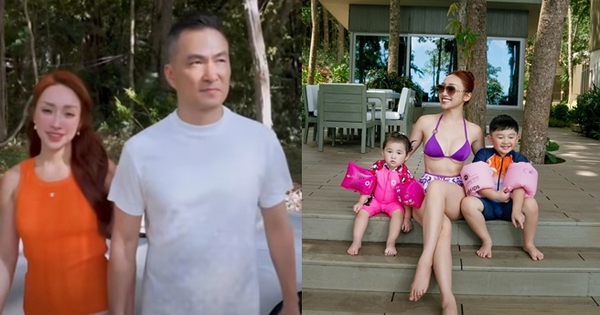 Chi Bảo cùng vợ CEO và các con nghỉ dưỡng tại resort 5 sao c