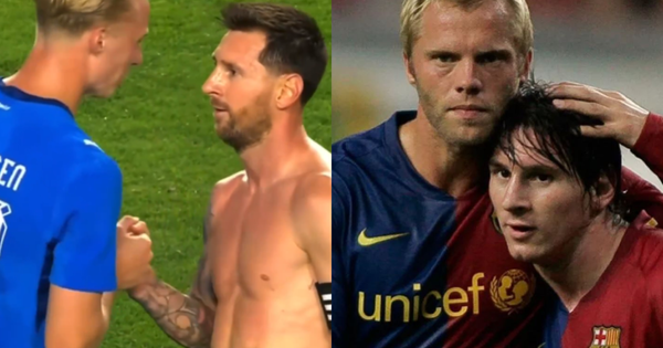 Messi sững sờ trước câu hỏi của cầu thủ Iceland sa