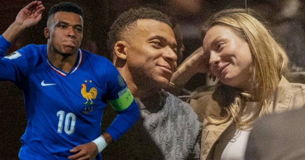 Lộ ảnh Mbappé "trốn" tuyển Pháp bay đêm đi hẹn hò mỹ nhân Tâ