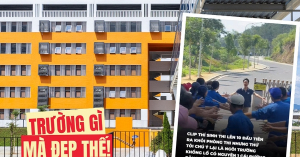 Một trường THPT bất ngờ gây bão MXH trong kỳ thi lớp 10 năm nay, nhiều người xem ảnh ngỡ ngàng: Sao mà 