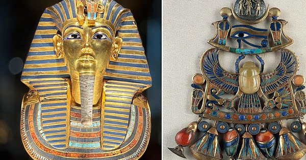 Bí ẩn thủy tinh ngoài Trái đất trong mộ vua Tutankhamun