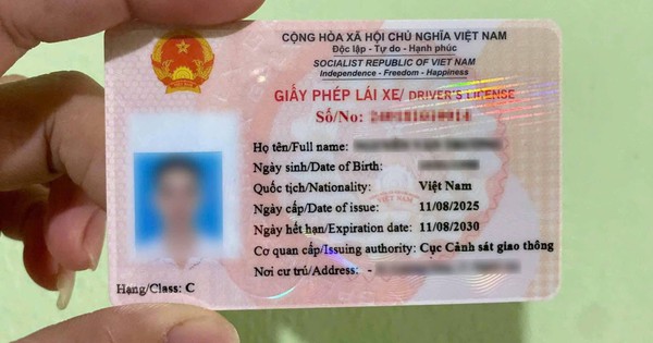 Thông tin liên quan đến giấy phép lái xe, tất cả người dân chú ý ngay