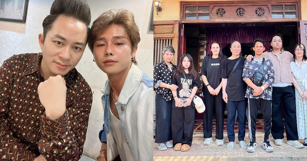 Các cháu nhạc sĩ Trần Hoàn từ nước ngoài về thắp hương, bố ruột Tùng Dương nói 1 điều