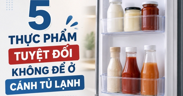 5 loại thực phẩm tuyệt đối không nên để ở cánh tủ lạnh