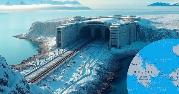 ‘Đường hầm Putin-Trump’ xuyên eo biển Bering, nối lục địa Nga-Mỹ
