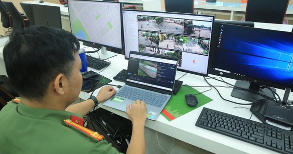 Công an Hà Nội thử nghiệm thiết bị mới để phát hiện vi phạm giao thông, lấn chiếm vỉa hè, đổ rác trái phép