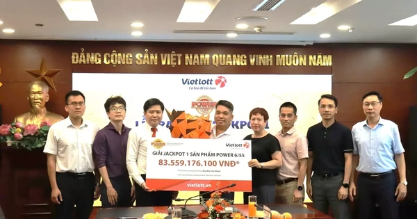 Người trúng Vietlott hơn 83 tỷ đồng không đeo mặt nạ