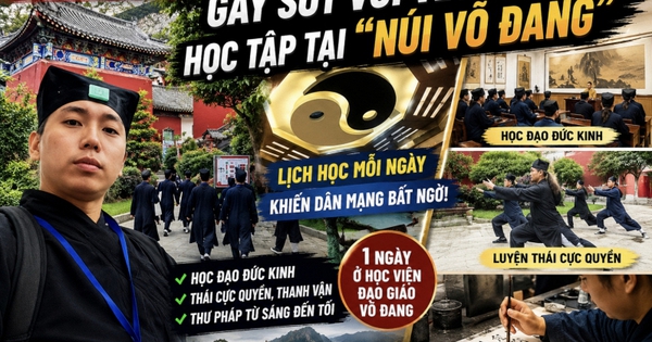 Du học sinh Việt gây sốt với vlog “lên núi Võ Đang bái sư học đạo”: Thời khoá biểu khiến nhiều người ngỡ ngàng