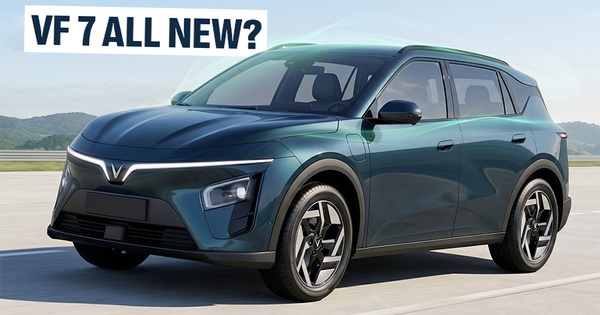 Lộ hình ảnh SUV VinFast mới lạ: Mặt trước như VF 7 nhưng dán