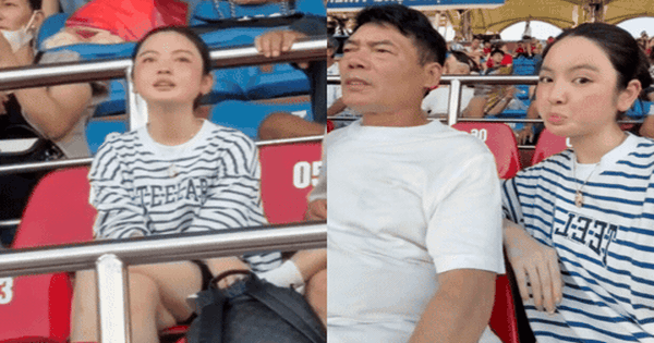 Cận cảnh nhan sắc thật của Chu Thanh Huyền trên khán đài cổ 