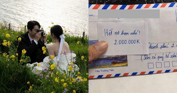 Tin tức vụ phong bì cưới không có tiền mừng, chỉ c