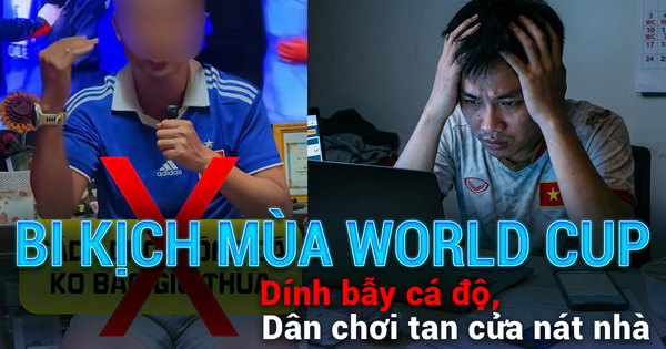 Bi kịch mùa World Cup: Dính bẫy cá độ, dân chơi tan cửa nát 