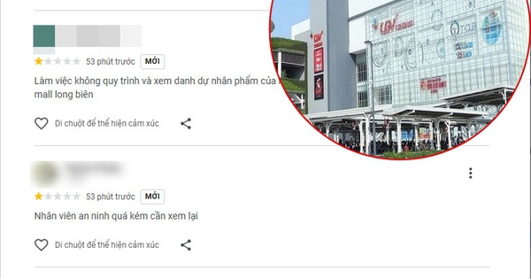 Chưa đầy 24h, AEON Mall Long Biên nhận hàng loạt đánh giá 1 