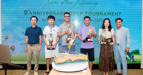Giải golf đặc biệt: 10 năm mang sách về nông thôn