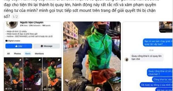 Tài xế hãng xe ôm công nghệ nổi tiếng bị tố quay l