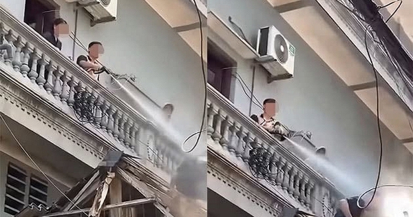 Ngôi nhà của người đàn ông xịt nước vào thợ xây bị cưỡng chế
