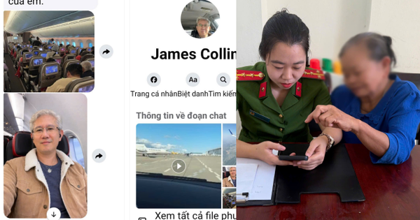 Bạn trai ngoại quốc "James Collins" nhờ chuyển 20 