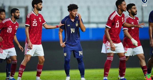 U23 Thái Lan “vỡ trận”, hứng 5 bàn thua trước bại 