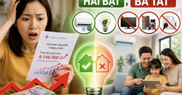 Hóa đơn tiền điện tháng 6 tăng vọt: Ngành điện khuyến nghị người dân ghi nhớ quy tắc "Hai bật, Ba tắt" để tiết kiệm chi phí